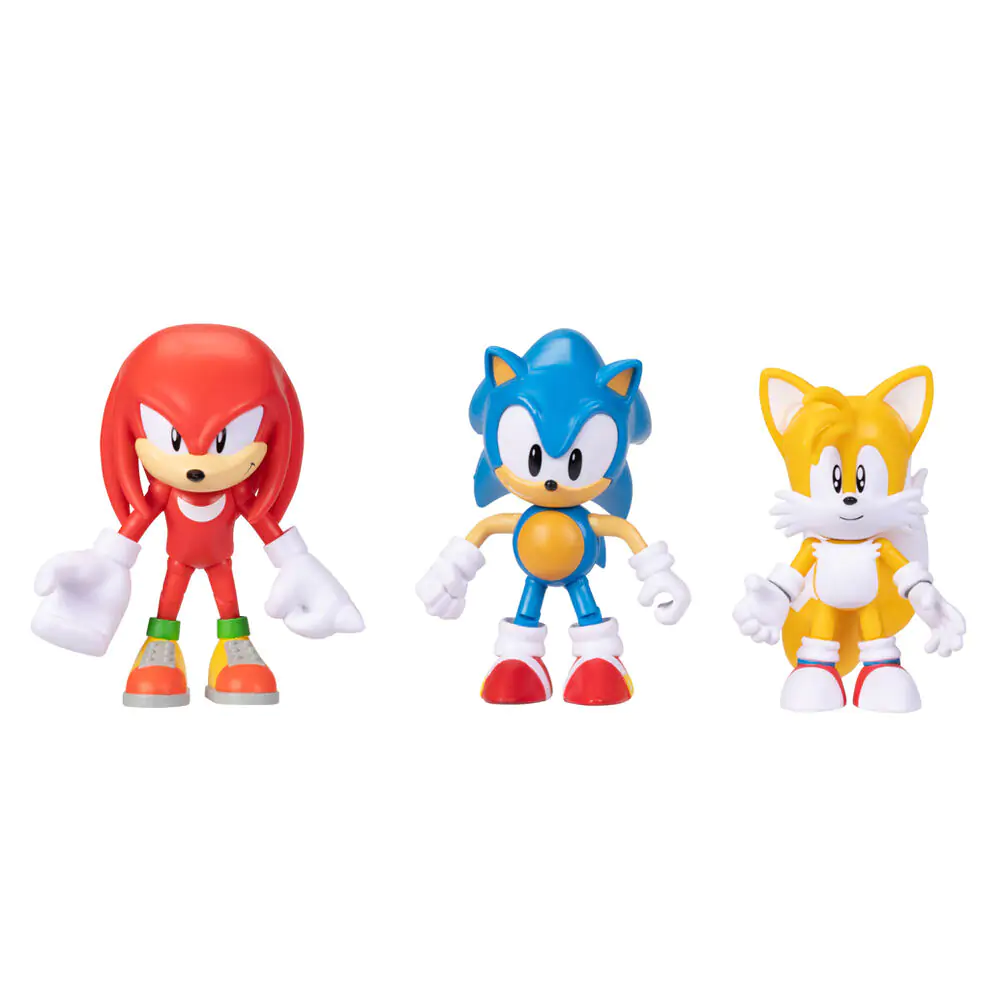 Sonic the Hedgehog Classic 3db-os figura csomag 10cm termékfotó