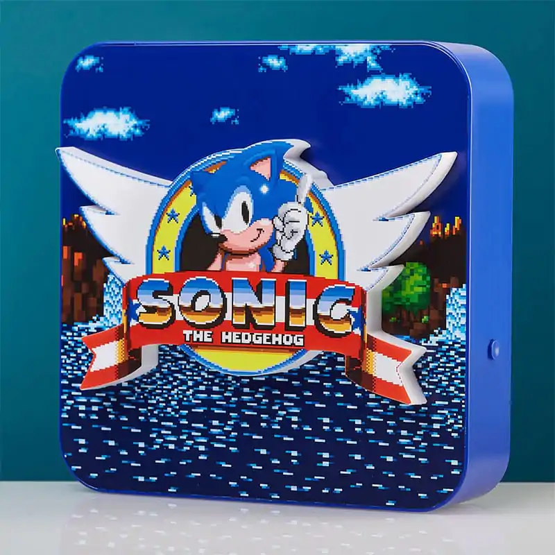 Sonic - The Hedgehog Classic Sonic 3D lámpa termékfotó