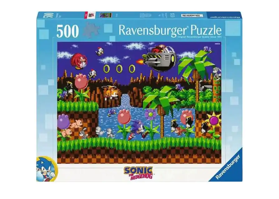 Sonic - The Hedgehog Classic Sonic puzzle (500 darab) termékfotó