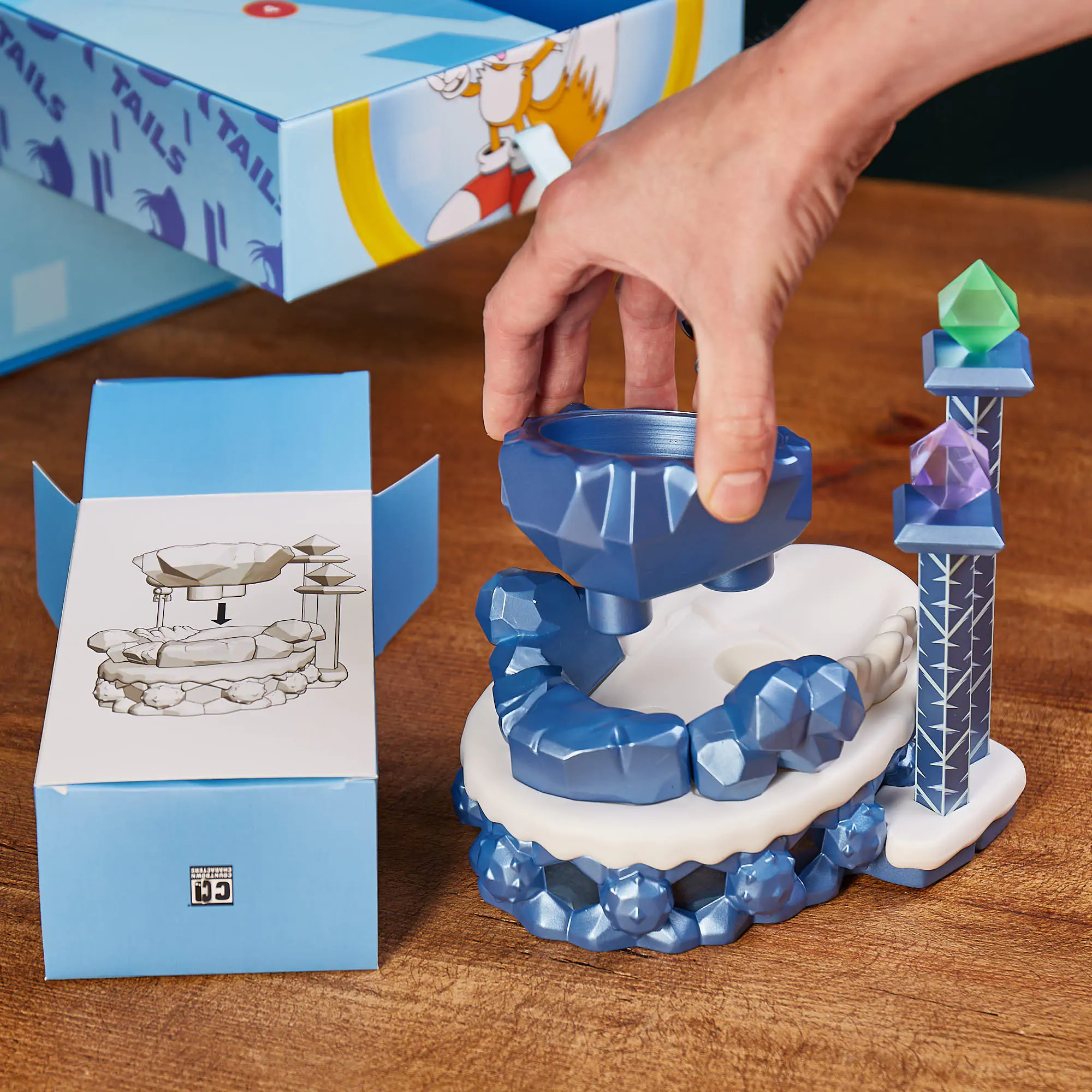 Sonic - The Hedgehog Countdown Character Adventskalender Model Kit Tails termékfotó