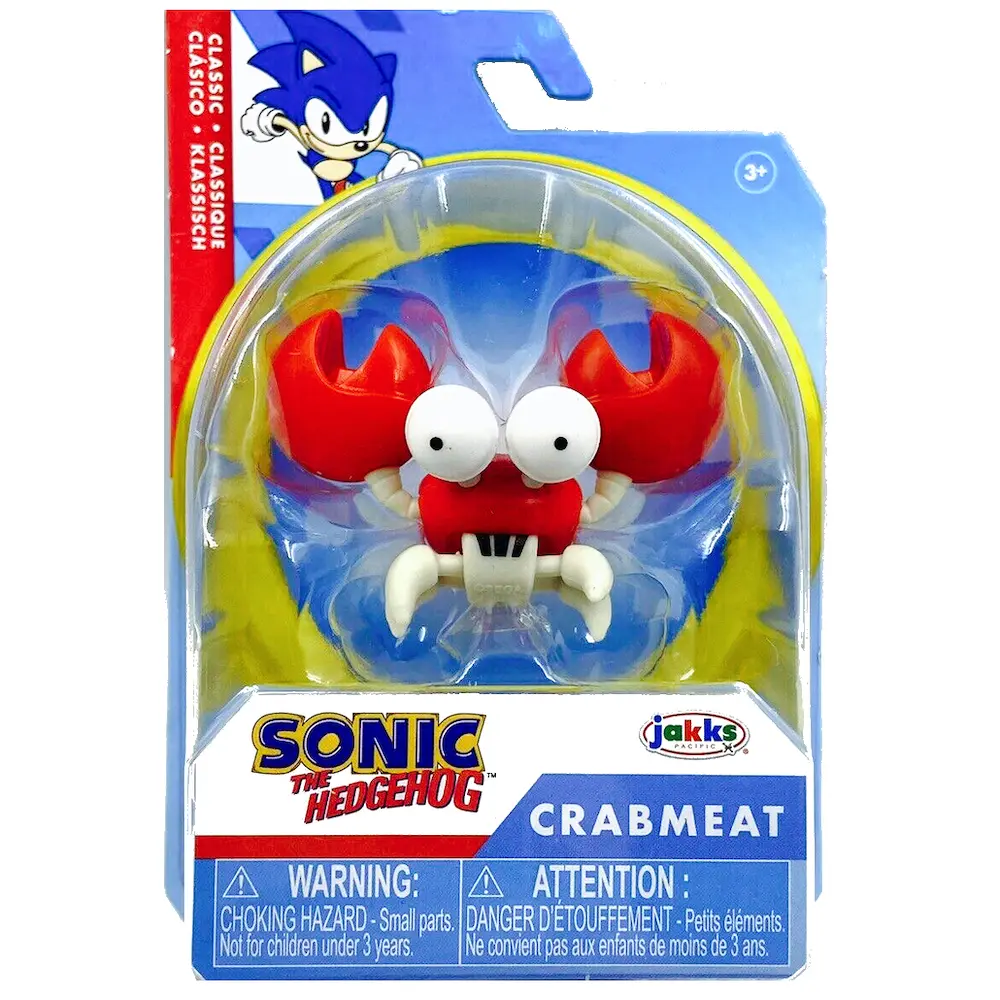 Sonic the Hedgehog Crabmeat figura 6 cm termékfotó