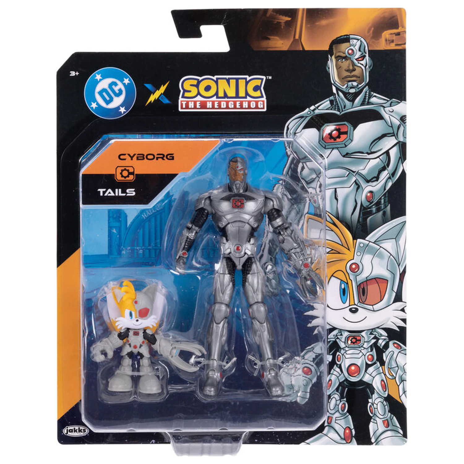 Sonic The Hedgehog Cyborg & Tails 2 db-os figura csomag termékfotó