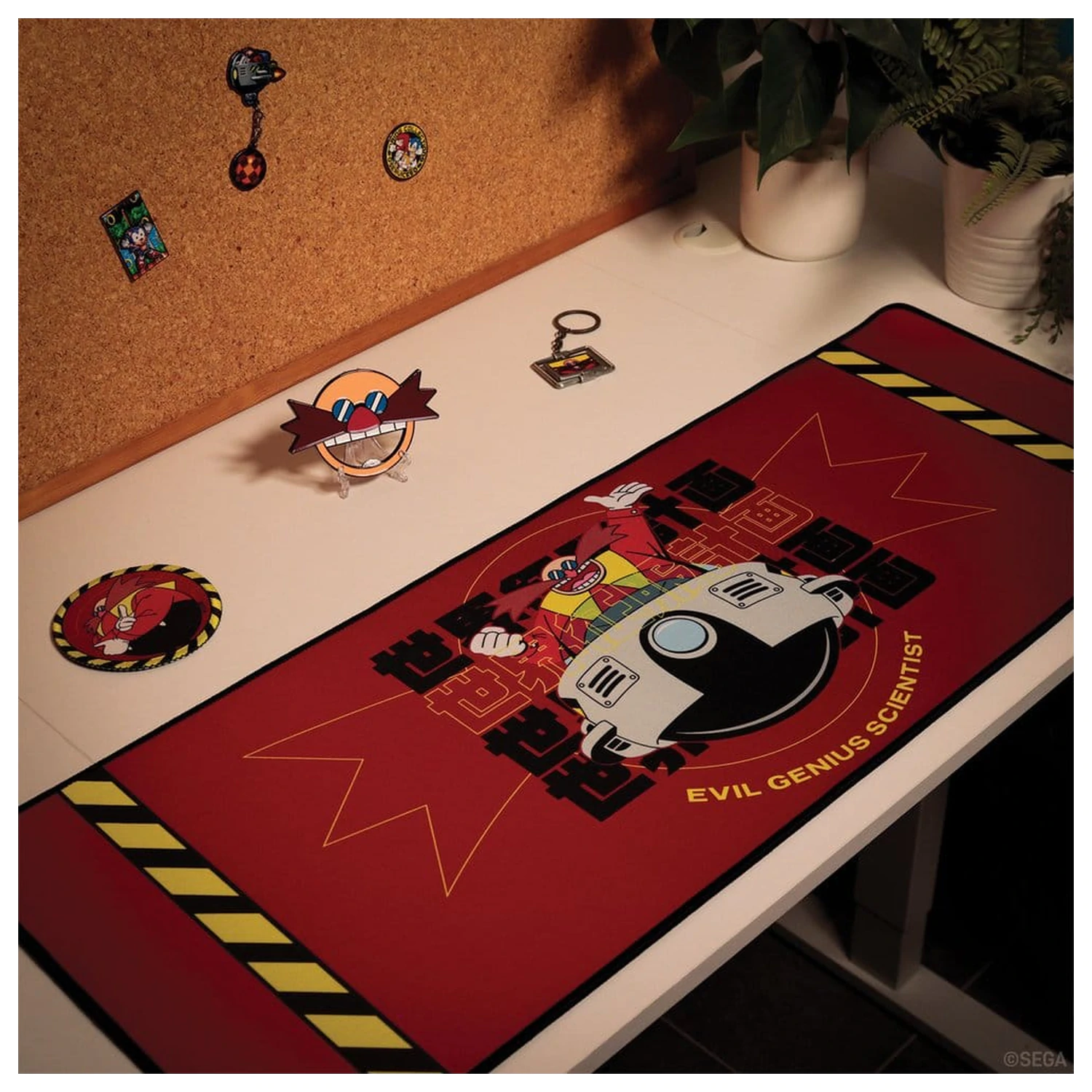 Sonic - The Hedgehog Dr. Eggman asztali alátét és poháralátét csomag termékfotó