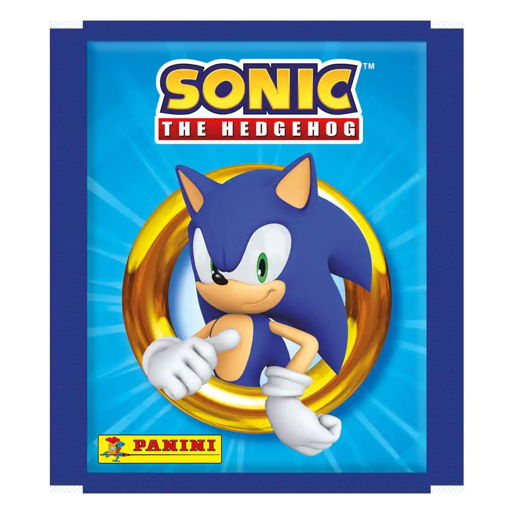 Sonic the Hedgehog Eco-Blister német nyelvű matrica csomag termékfotó