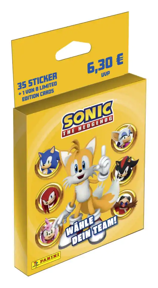 Sonic the Hedgehog Eco-Blister német nyelvű matrica csomag termékfotó