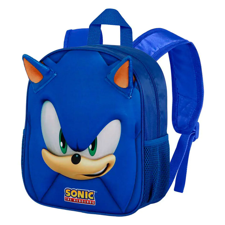 Sonic the Hedgehog Face 3D táska hátizsák 31cm termékfotó