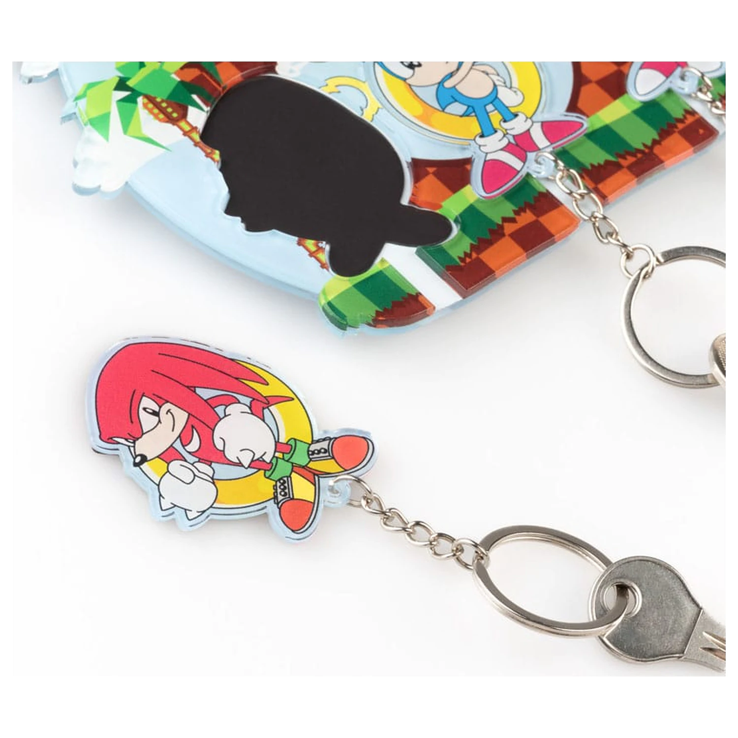 Sonic the Hedgehog fali kulcstartó 3 db kulcstartóval termékfotó