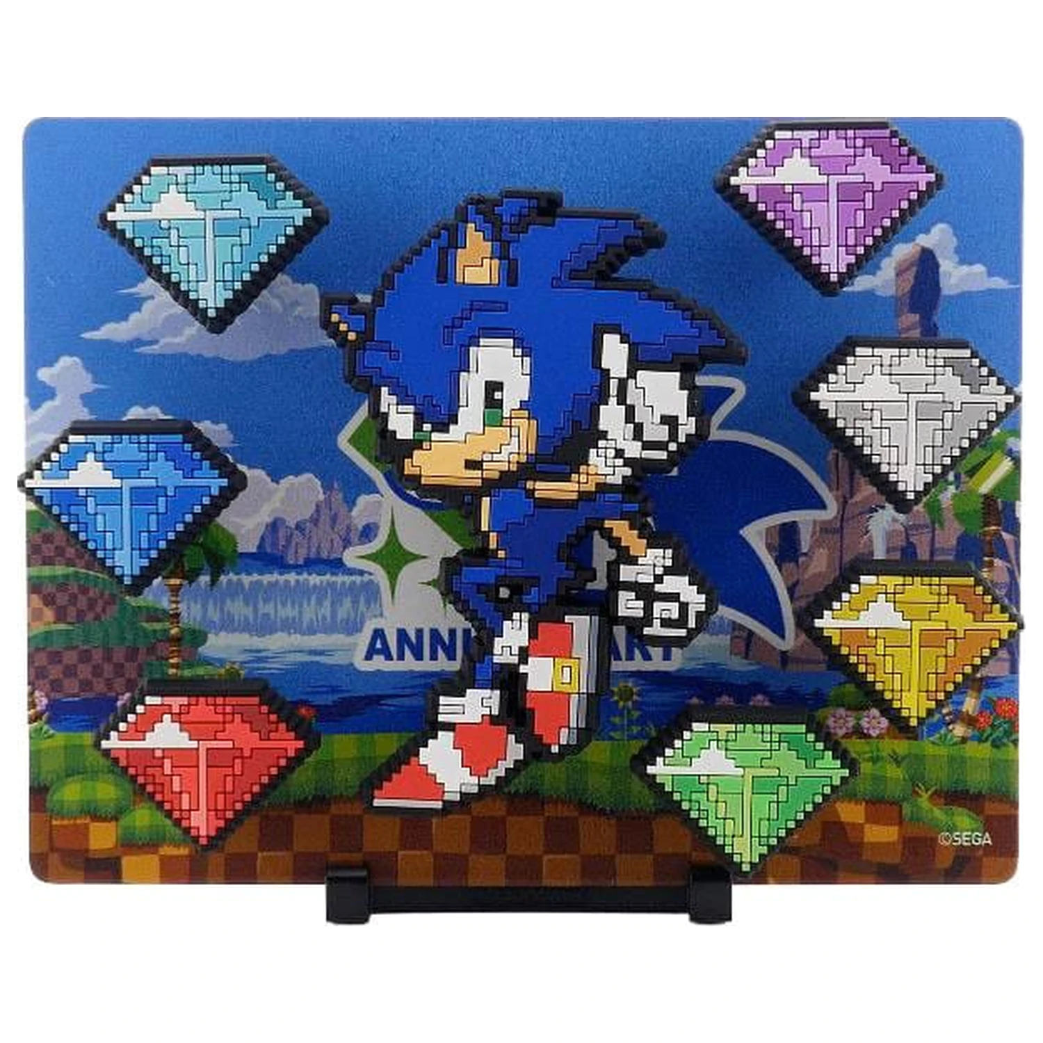 Sonic The Hedgehog FiGGYZ gyűjthető hűtőmágnes Modern Sonic 35th Anniversary 9 cm termékfotó