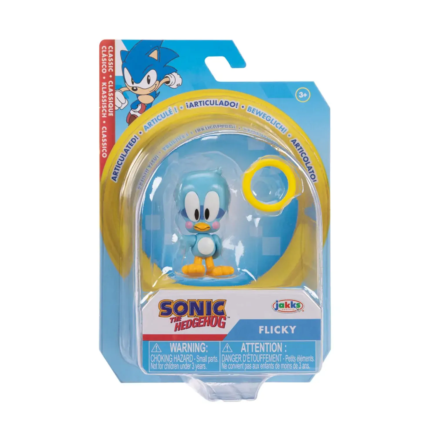 Sonic the Hedgehog Flicky figura 4 cm termékfotó