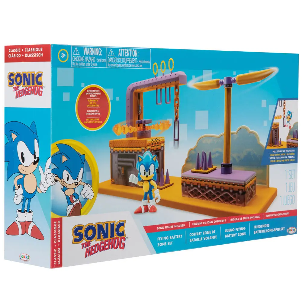 Sonic The Hedgehog Flying Battery Zone játékkészlet 6 cm termékfotó