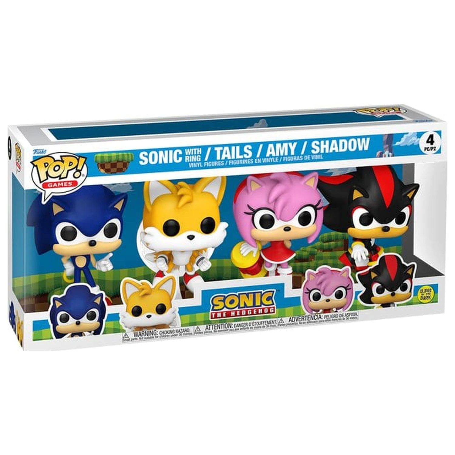 Sonic - The Hedgehog Funko POP! 4 db-os figura csomag Sonic termékfotó