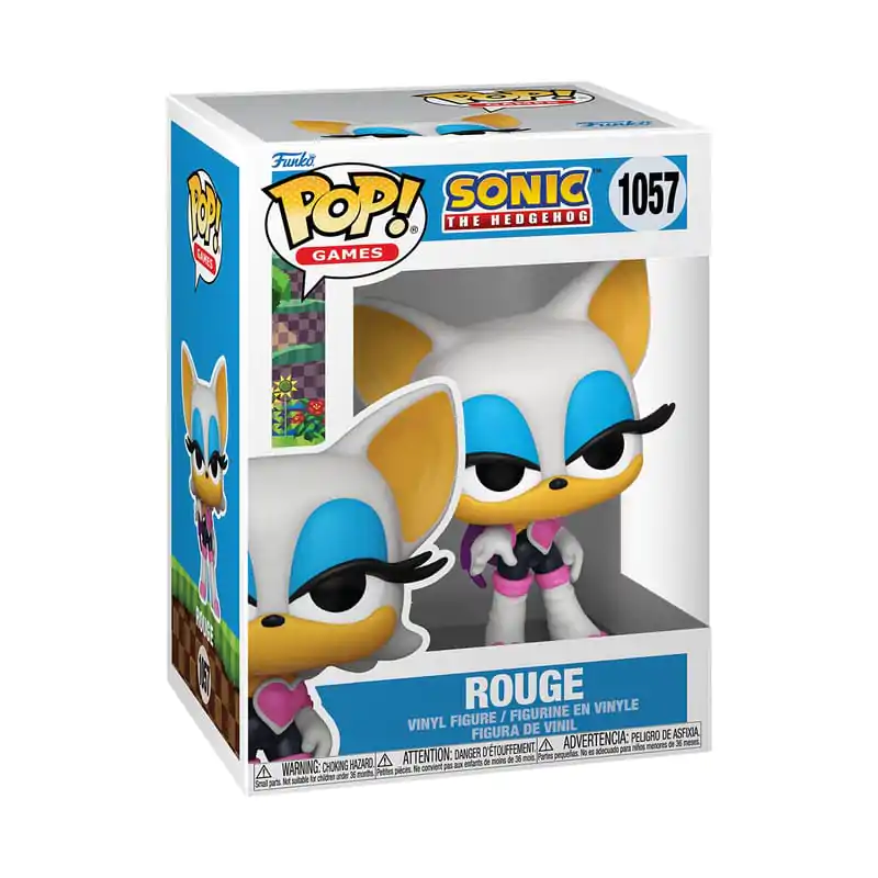 Sonic the Hedgehog Funko POP! Games Vinyl figura Rouge 9 cm termékfotó