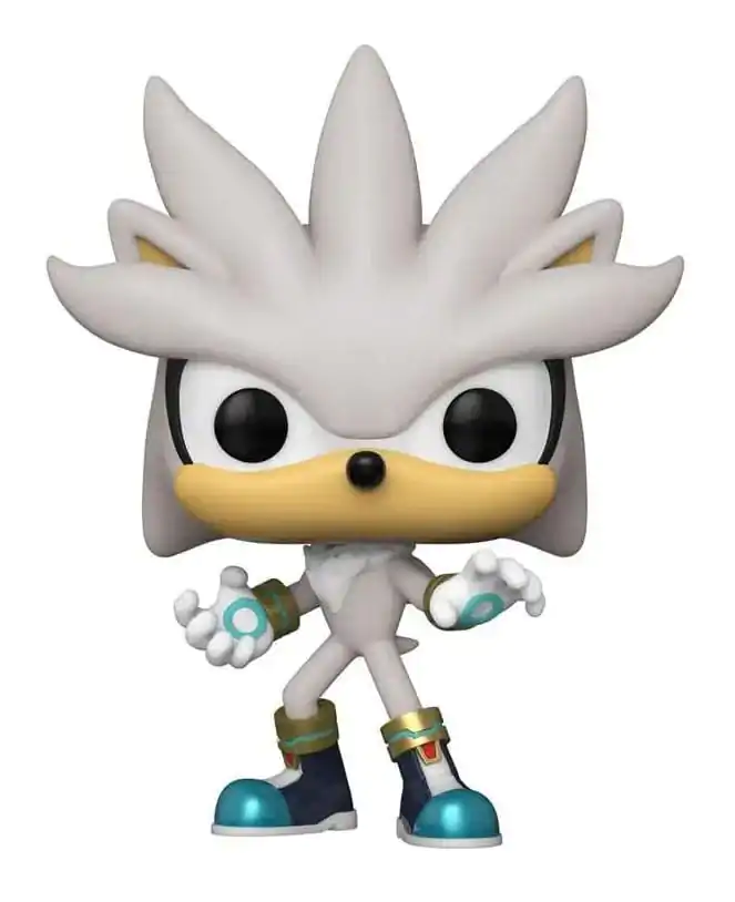 Sonic The Hedgehog Funko POP! Games Vinyl figura Silver The Hedgehog(GW) 9 cm termékfotó