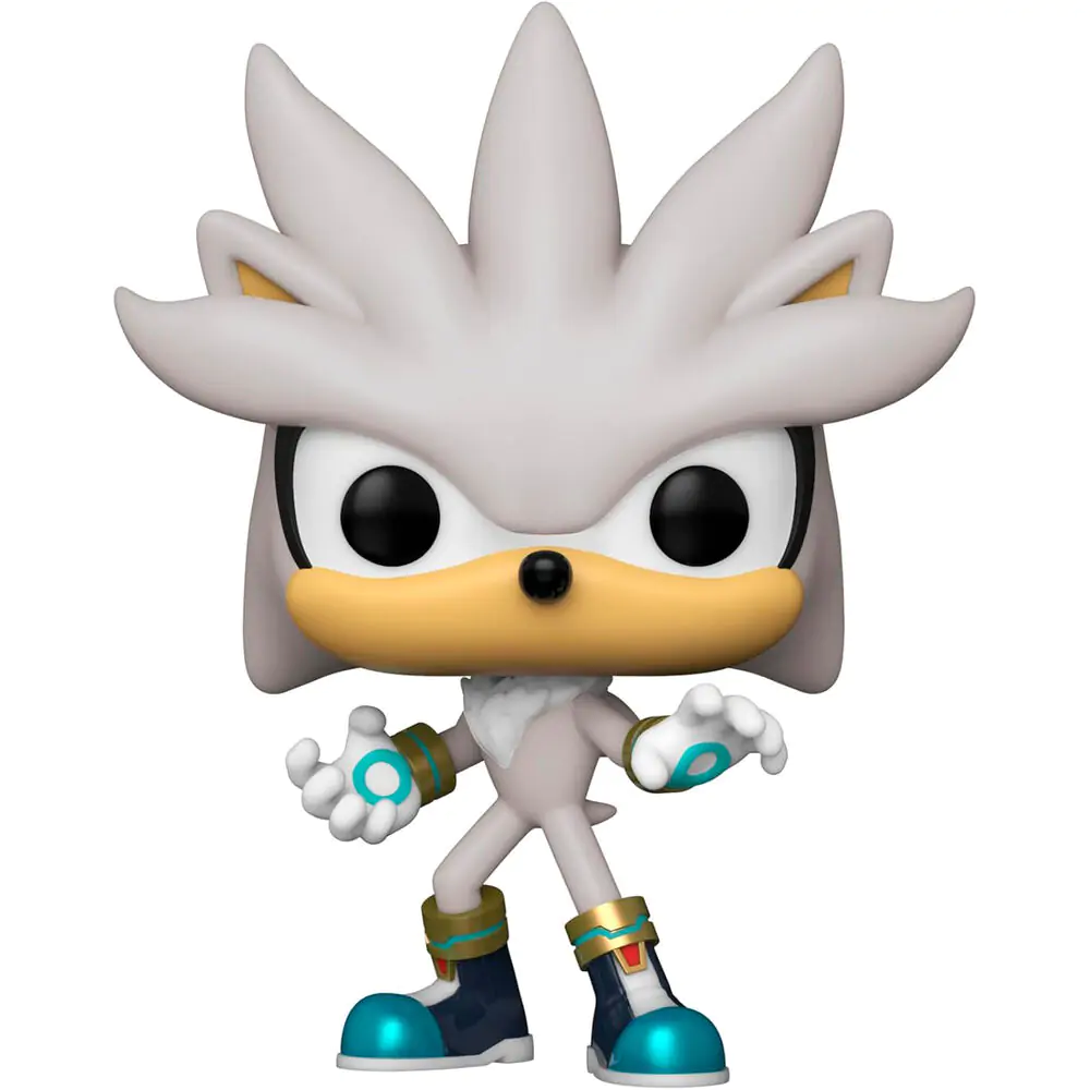 Sonic The Hedgehog Funko POP! Games Vinyl figura Silver The Hedgehog(GW) 9 cm termékfotó