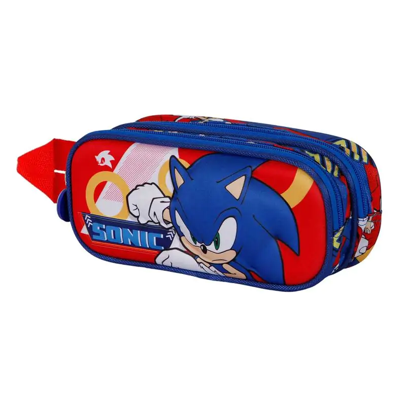 Sonic The Hedgehog Game 3D double pencil case termékfotó