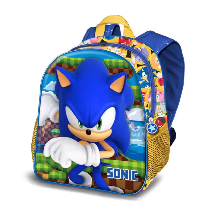 Sonic the Hedgehog Game 3D táska hátizsák 31cm termékfotó