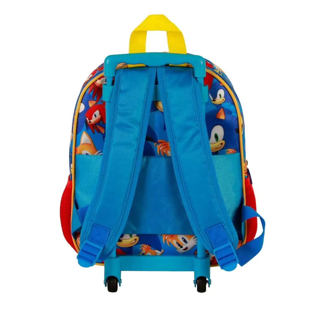 Sonic The Hedgehog Go 3D gurulós táska 34cm termékfotó
