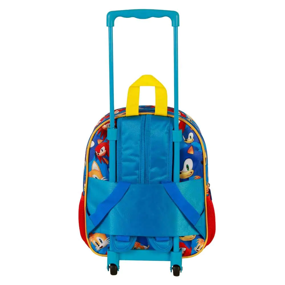 Sonic The Hedgehog Go 3D gurulós táska 34cm termékfotó