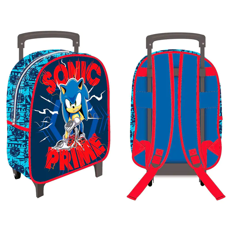 Sonic the Hedgehog gurulós táska 31cm termékfotó