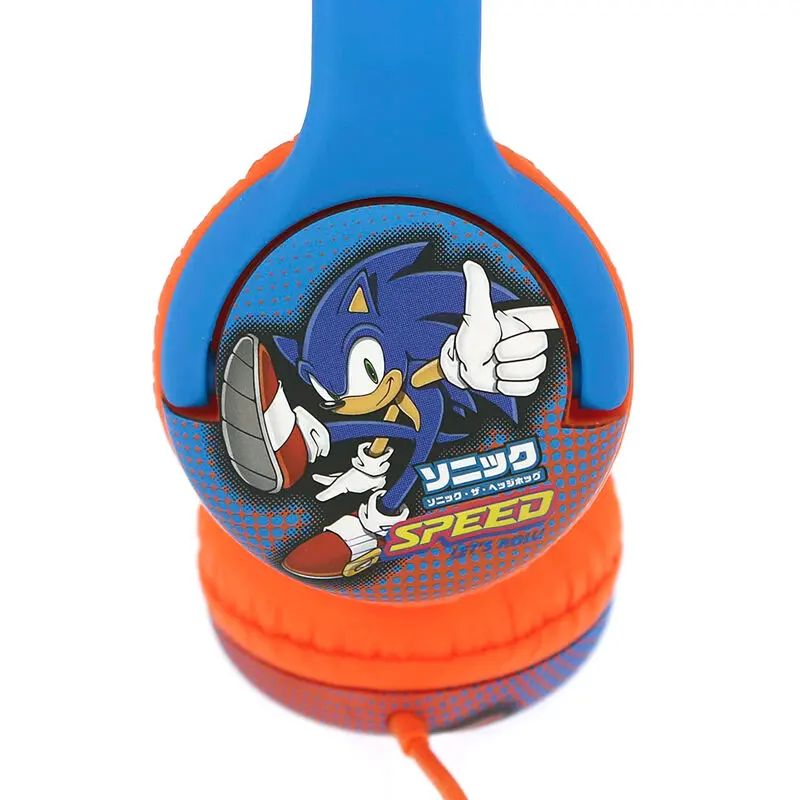 Sonic the Hedgehog kids headphones termékfotó