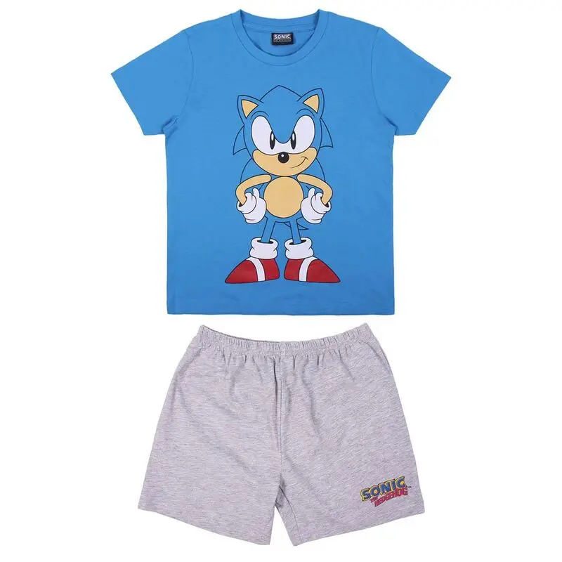 Sonic the Hedgehog rövid gyerek pizsama, szabadidőruha termékfotó