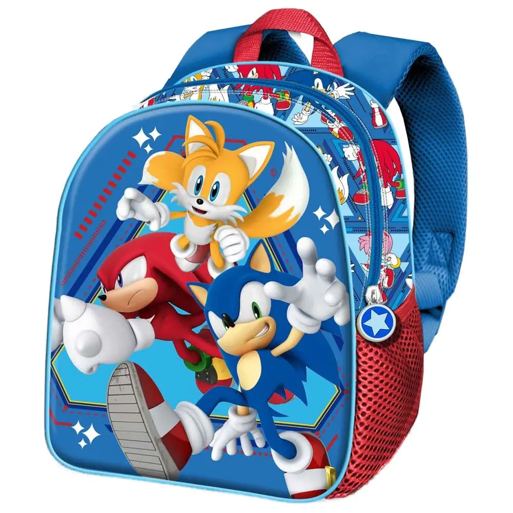 Sonic the Hedgehog Heroes 3D táska hátizsák 30cm termékfotó