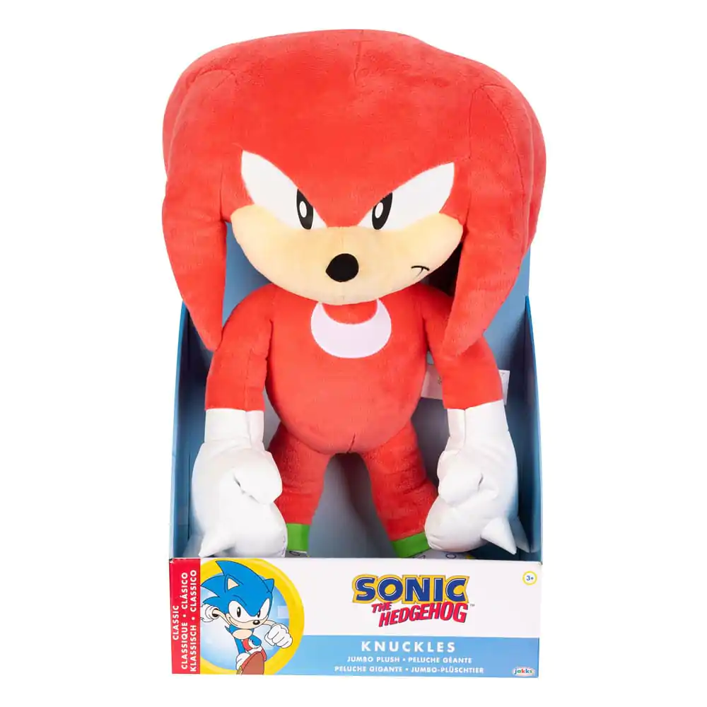 Sonic - The Hedgehog Jumbo Knuckles plüss figura 50 cm termékfotó