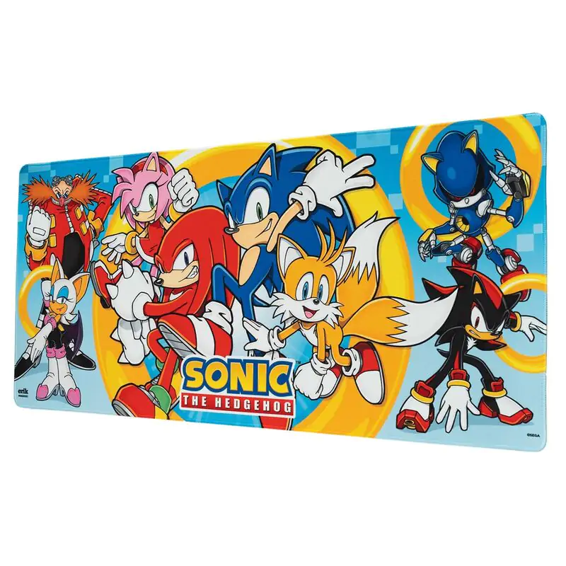 Sonic the Hedgehog kiegészítő - gamer egérpad termékfotó