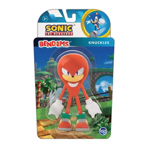 Sonic the Hedgehog Knuckles Bendyfig termékfotó