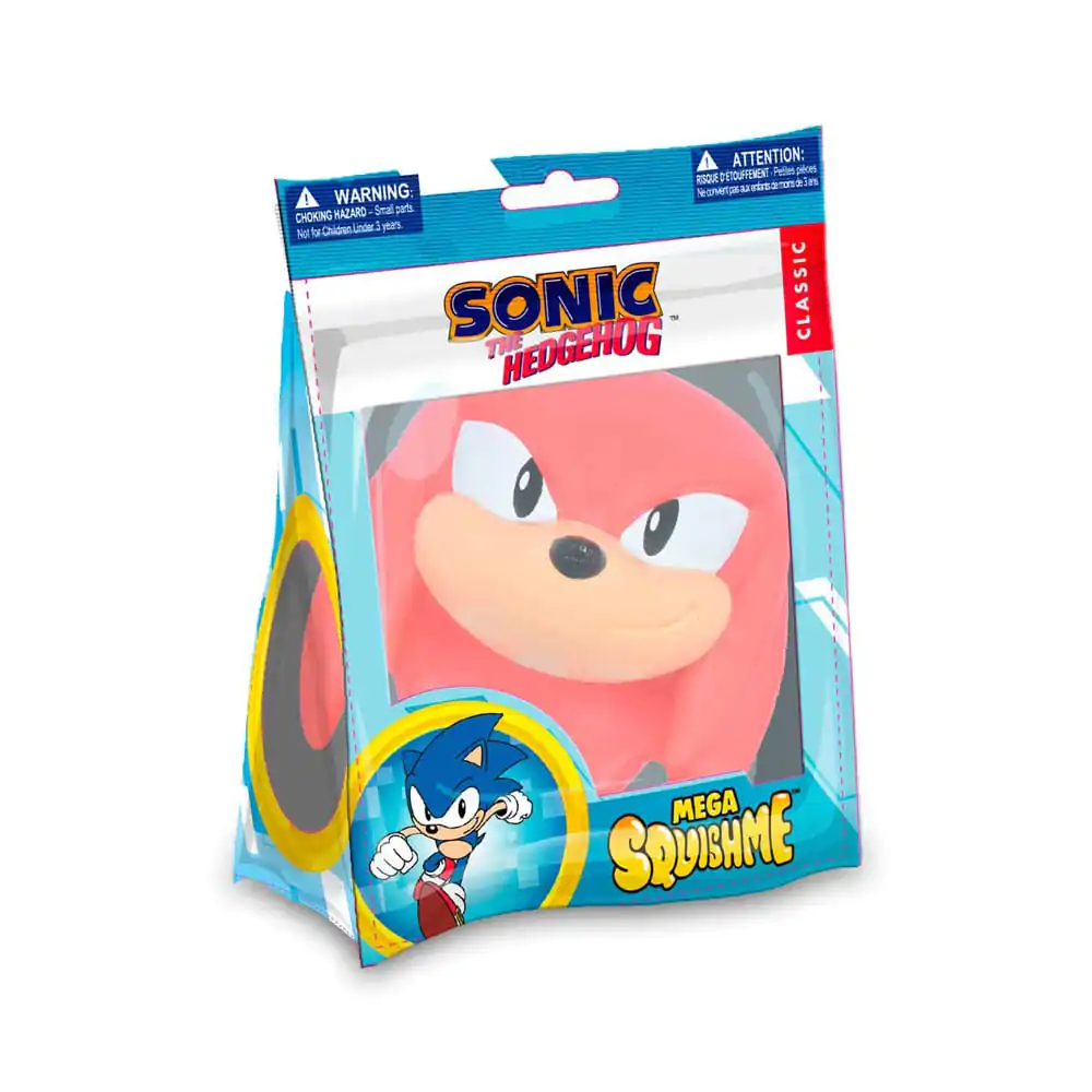 Sonic the Hedgehog Knuckles Mega Squishme Anti-Stress figura 15 cm termékfotó