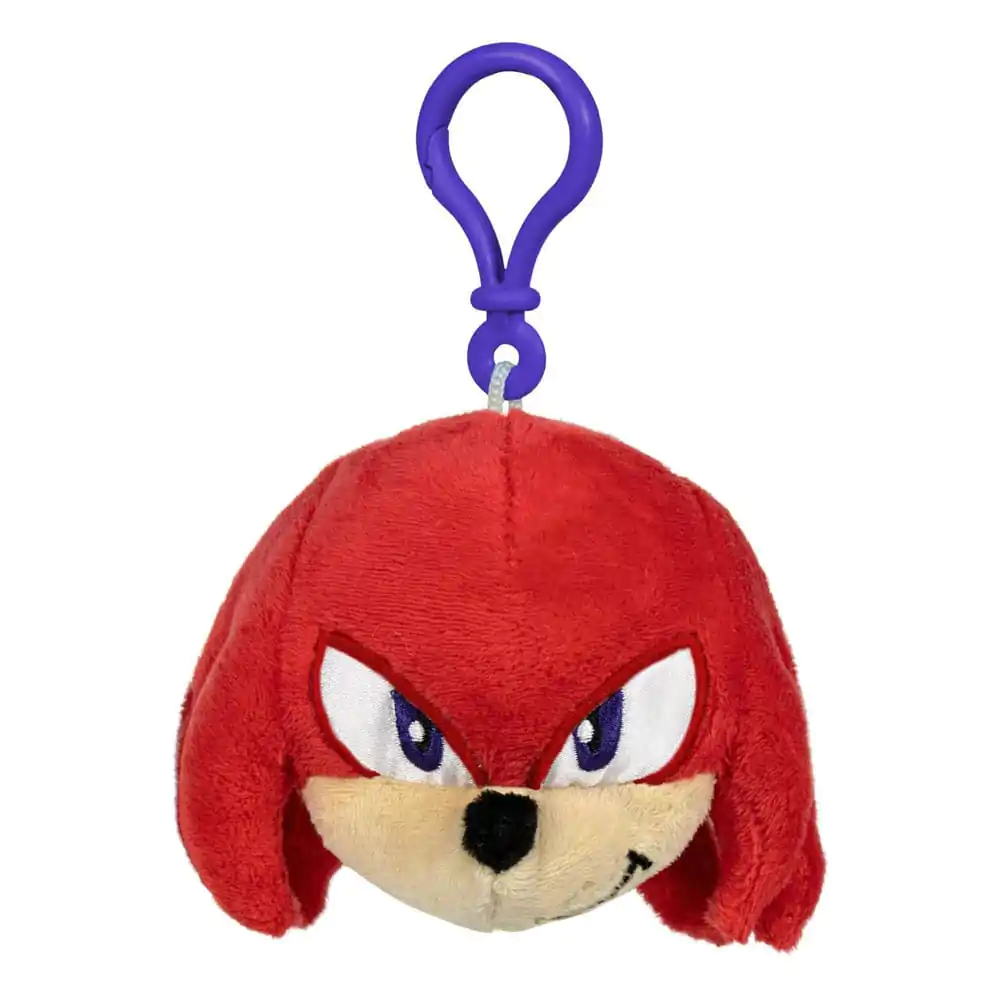 Sonic - The Hedgehog Knuckles plüss kulcstartó 8 cm termékfotó