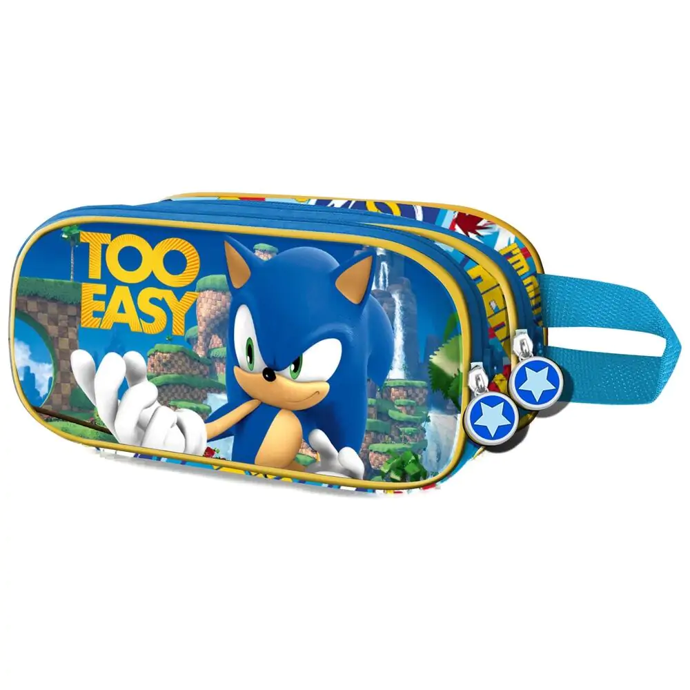 Sonic the Hedgehog könnyedén dupla 3D tolltartó termékfotó