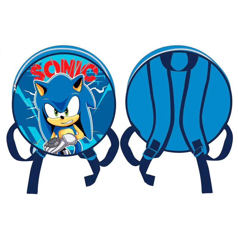 Sonic the Hedgehog kör alakú táska 27cm termékfotó