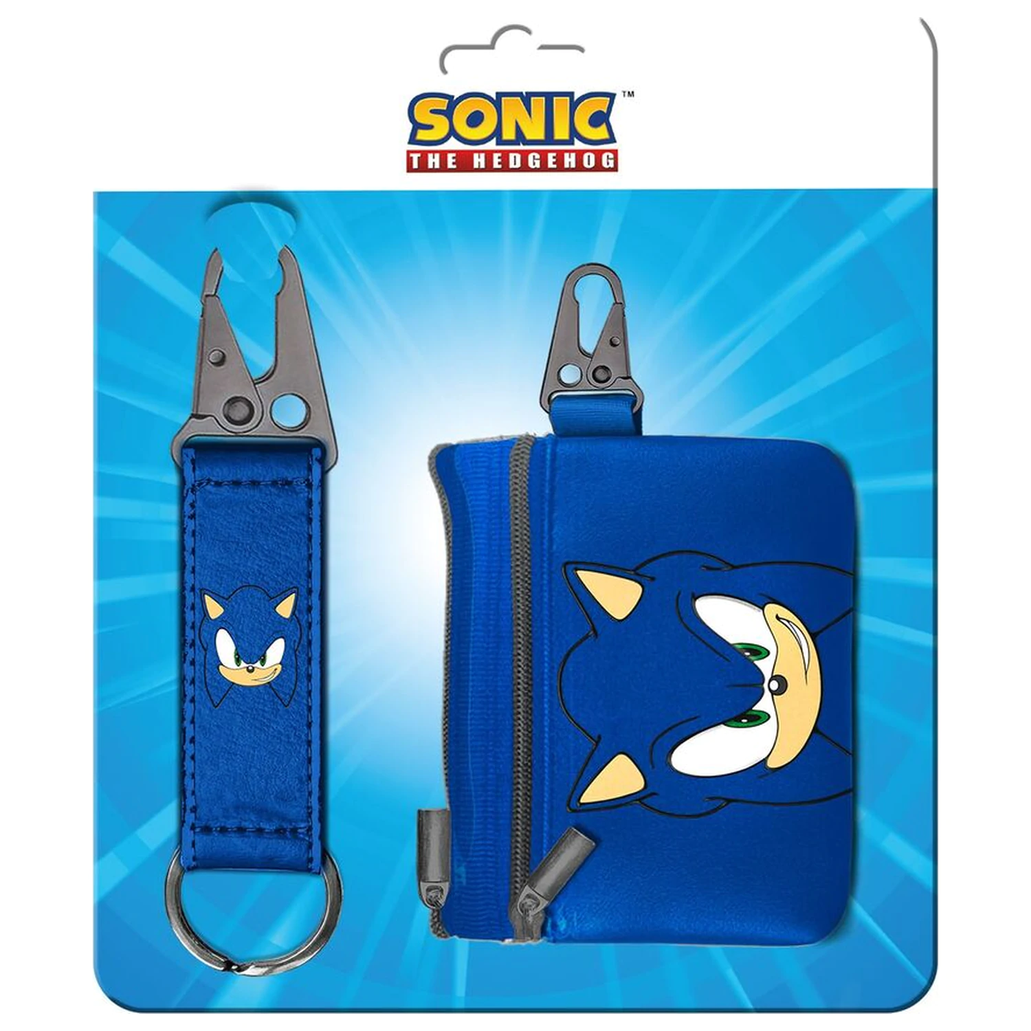 Sonic the Hedgehog kulcstartó és pénztárca csomag termékfotó