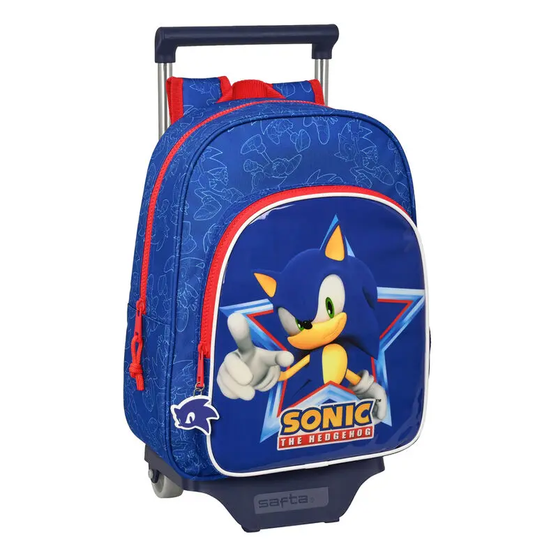 Sonic The Hedgehog Lets Roll gurulós táska 34cm termékfotó
