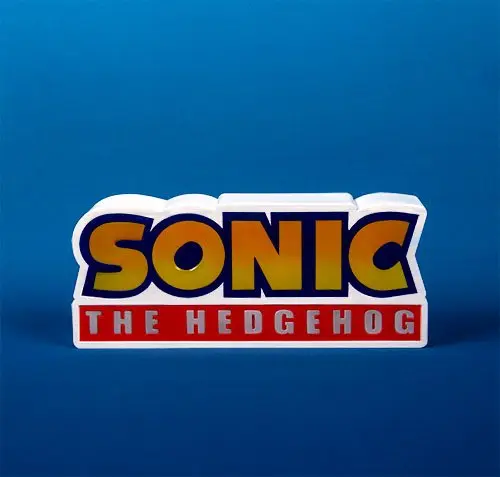 Sonic the Hedgehog Logo LED lámpa termékfotó