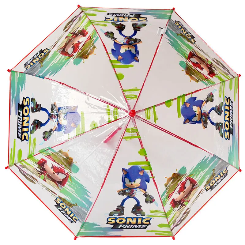 Sonic the Hedgehog manuális átlátszó esernyő 48cm termékfotó