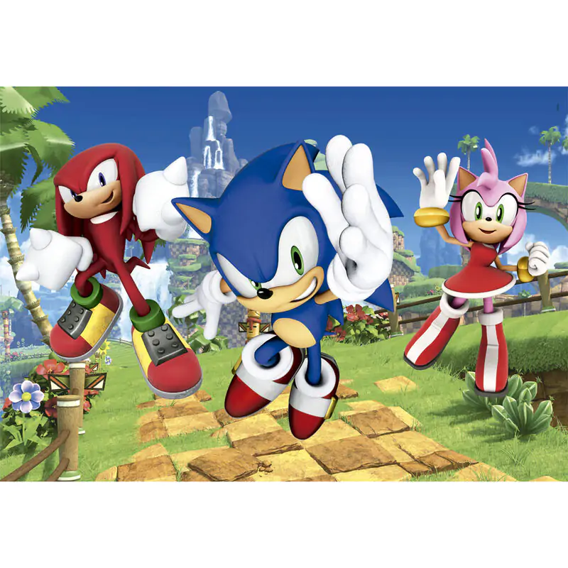 Sonic the Hedgehog maxi puzzle 104db-os termékfotó