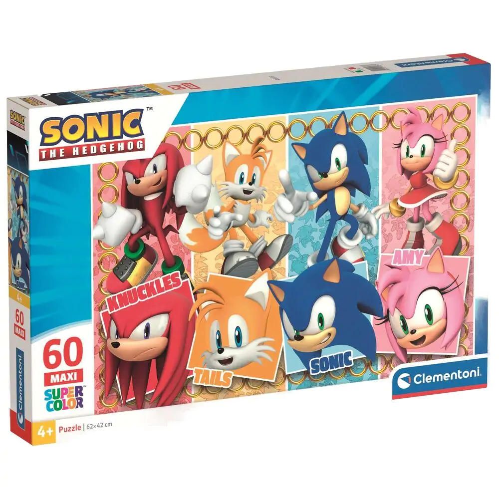 Sonic the Hedgehog maxi puzzle 60db-os termékfotó