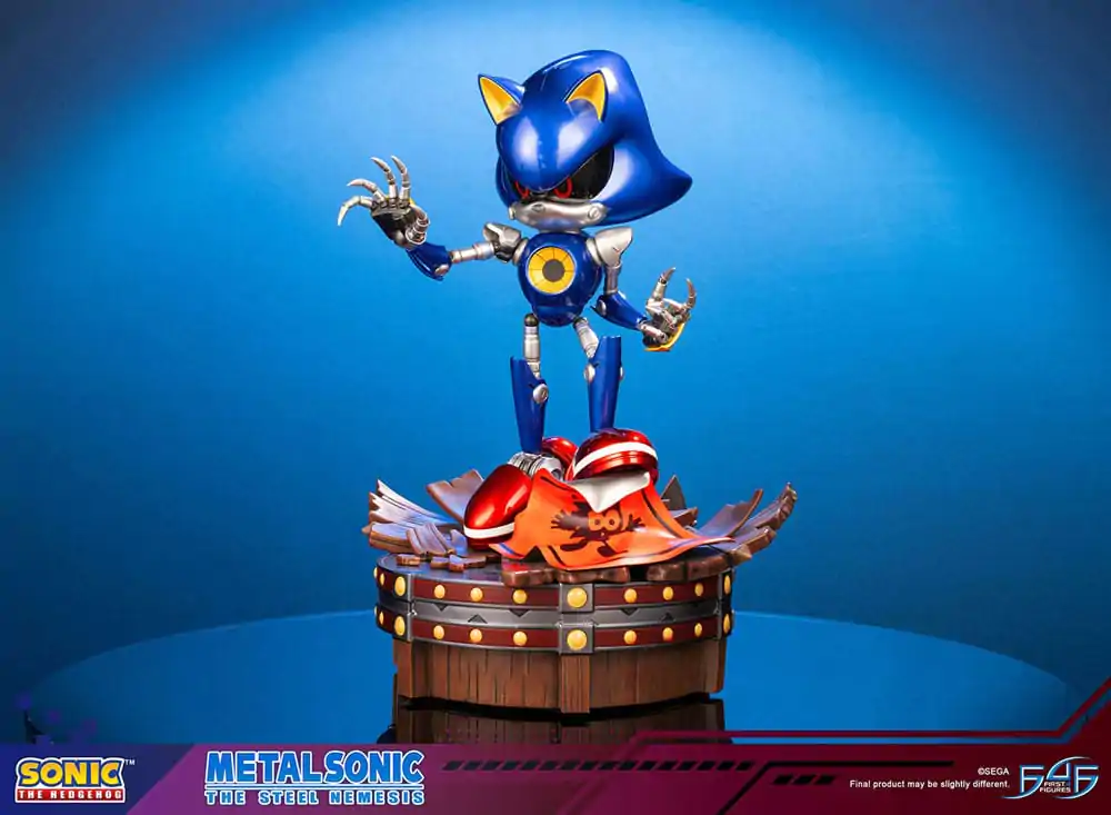 Sonic the Hedgehog Metal Sonic szobor figura 38 cm termékfotó