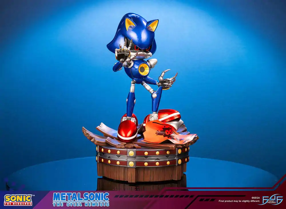 Sonic the Hedgehog Metal Sonic szobor figura 38 cm termékfotó