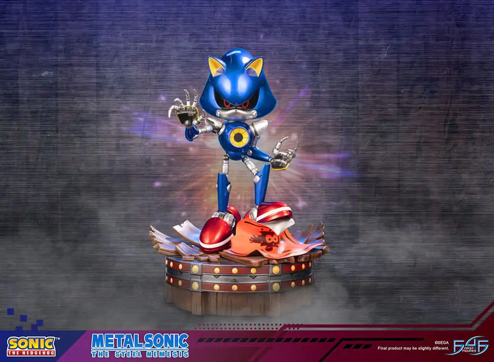 Sonic the Hedgehog Metal Sonic szobor figura 38 cm termékfotó