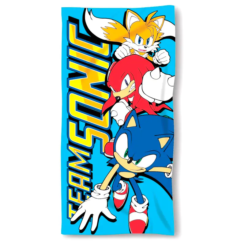 Sonic The Hedgehog microfibre beach towel termékfotó