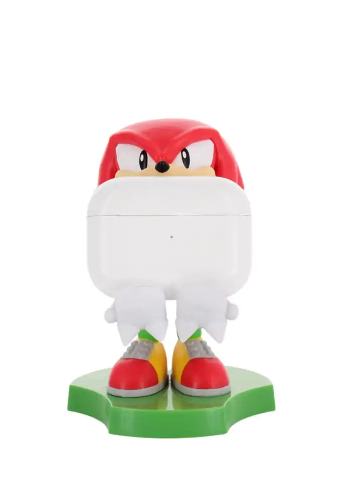 Sonic the Hedgehog Mini Cable Guy Earbuds/okosóra tartó figura Knuckles 10 cm termékfotó