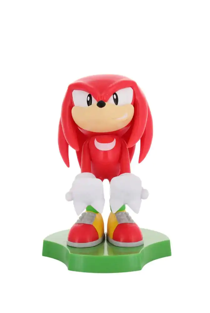 Sonic the Hedgehog Mini Cable Guy Earbuds/okosóra tartó figura Knuckles 10 cm termékfotó