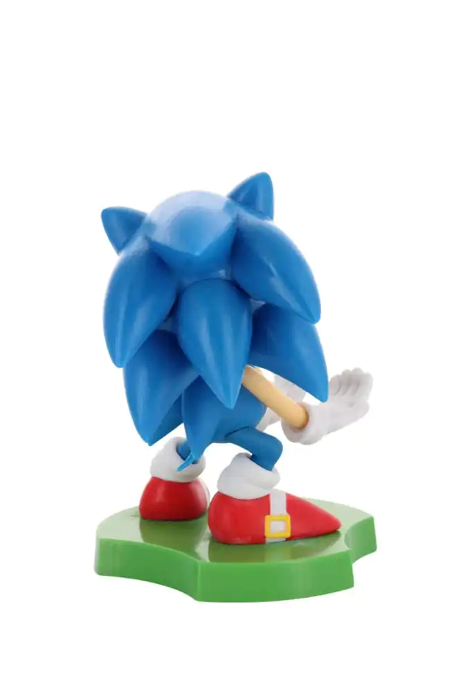 Sonic the Hedgehog Mini Cable Guy Earbuds/okosóra tartó figura Sliding Sonic 10 cm termékfotó