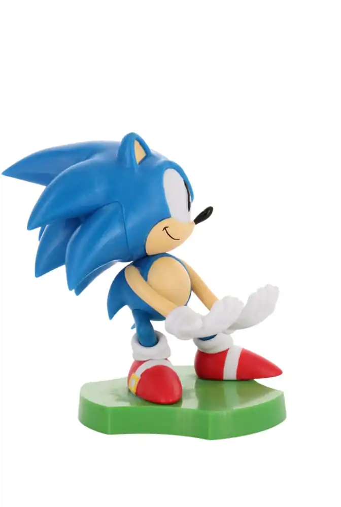 Sonic the Hedgehog Mini Cable Guy Earbuds/okosóra tartó figura Sliding Sonic 10 cm termékfotó