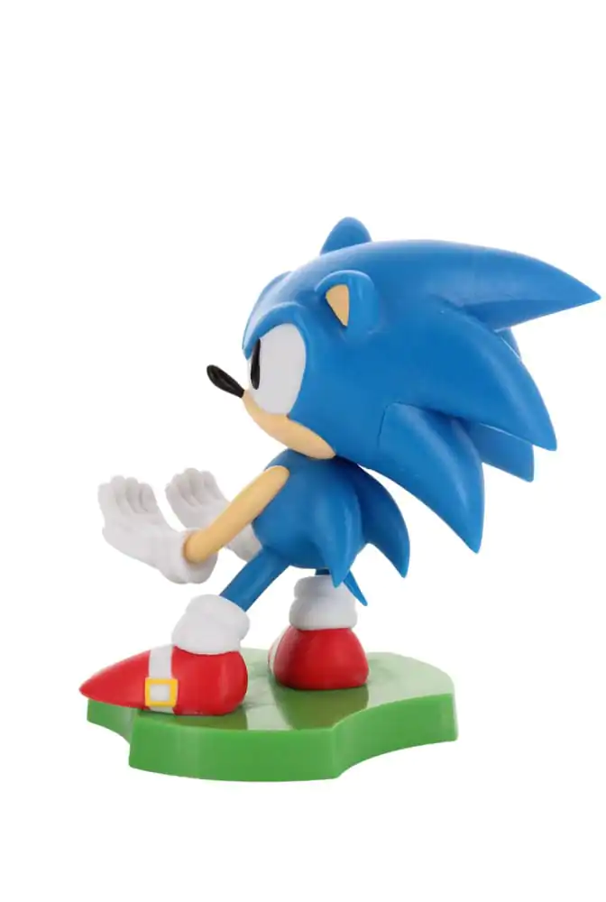 Sonic the Hedgehog Mini Cable Guy Earbuds/okosóra tartó figura Sliding Sonic 10 cm termékfotó