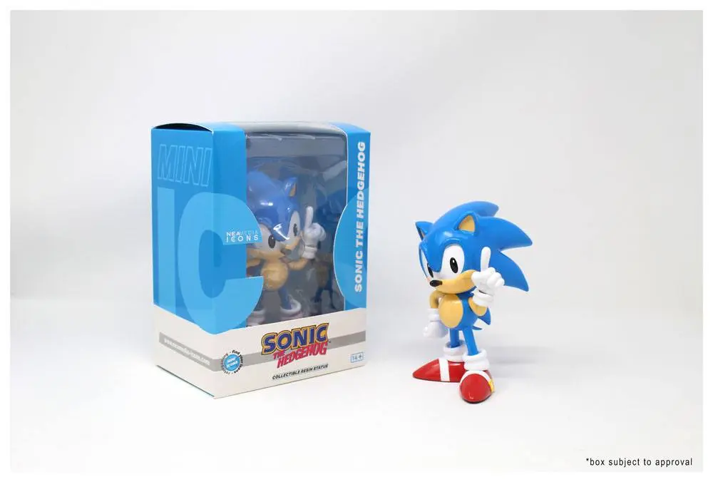 Sonic the Hedgehog Mini Icons 1/6 Sonic Classic Edition szobor figura 13 cm termékfotó