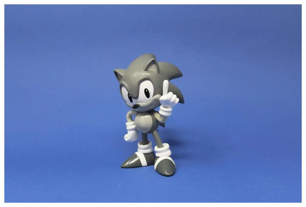 Sonic the Hedgehog Mini Icons1/6 Sonic Grey Edition  szobor figura 15 cm termékfotó